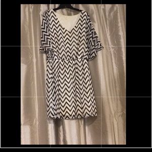 Dress Chevron print